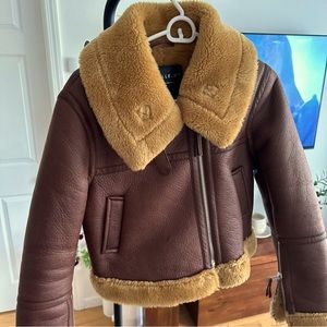 Bagatelle pilot fit cropped coat.